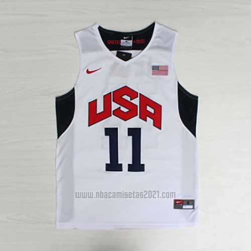 Camiseta USA 2012 Kevin Love #11 Blanco